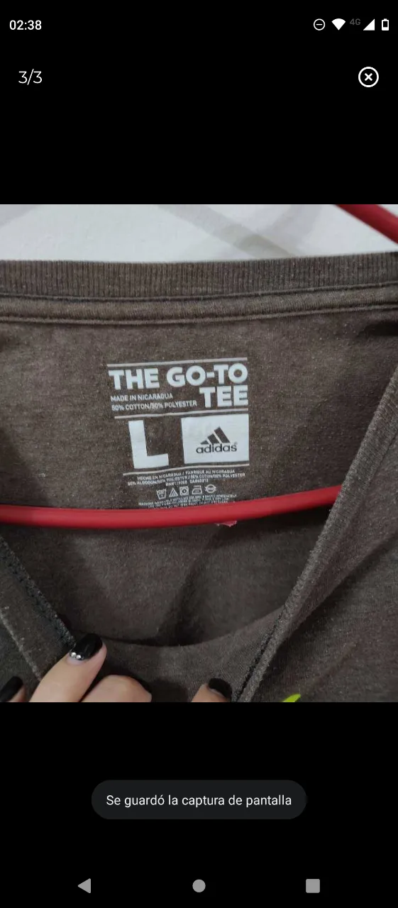 Remera Adidas. - Vista 3