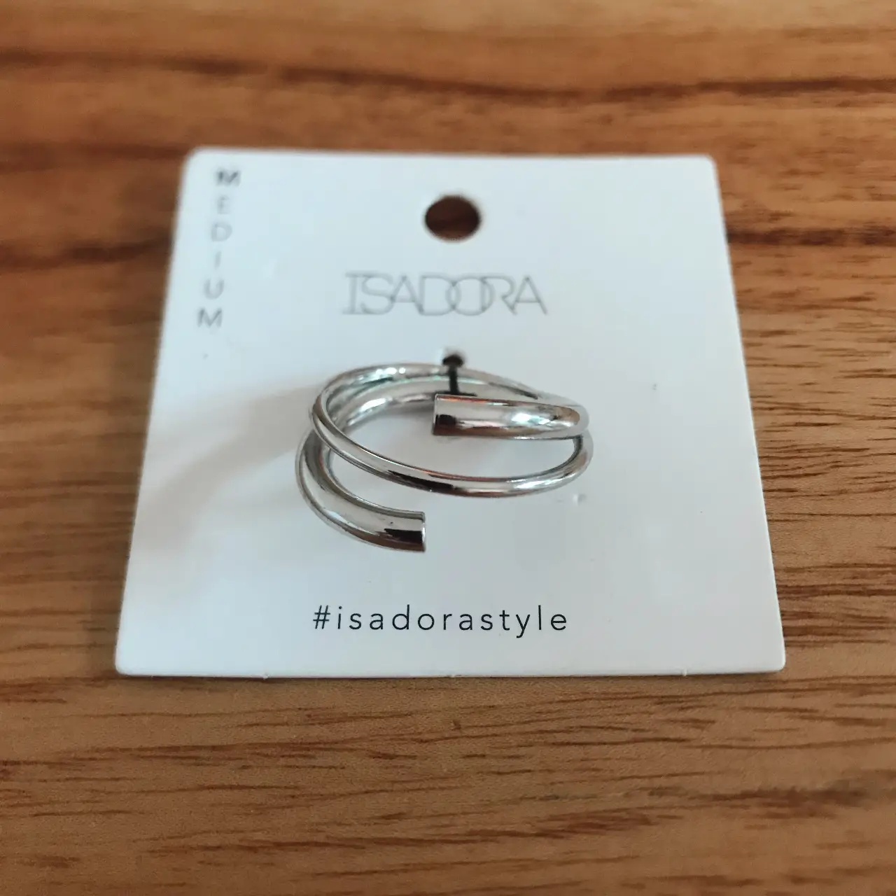 Anillo acero quirúrgico - Isadora