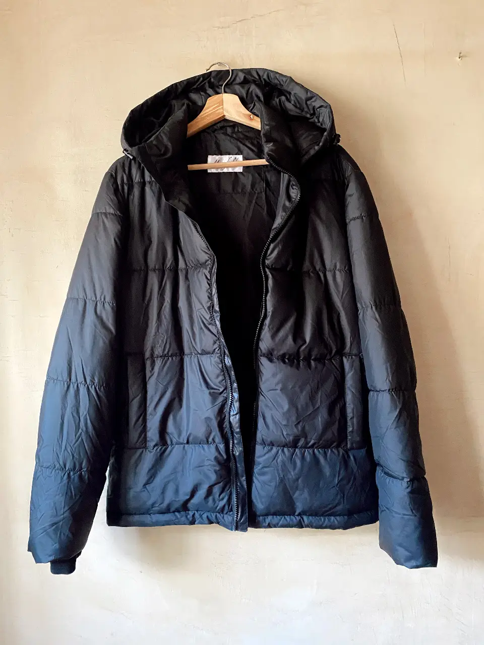 Campera puffer negra Nueva 