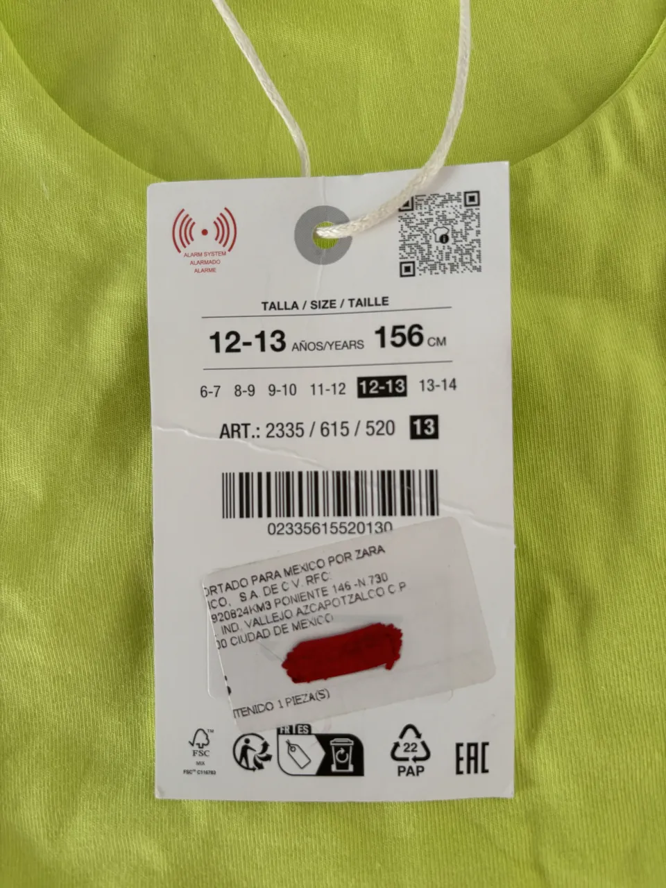 Remera Zara - Vista 3