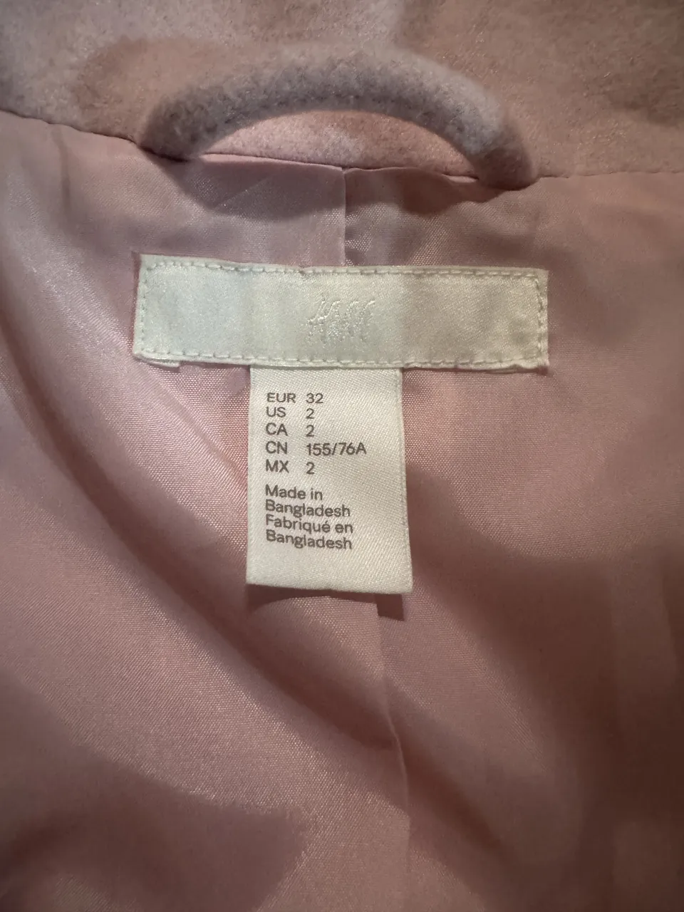 Tapado H&M - Vista 3