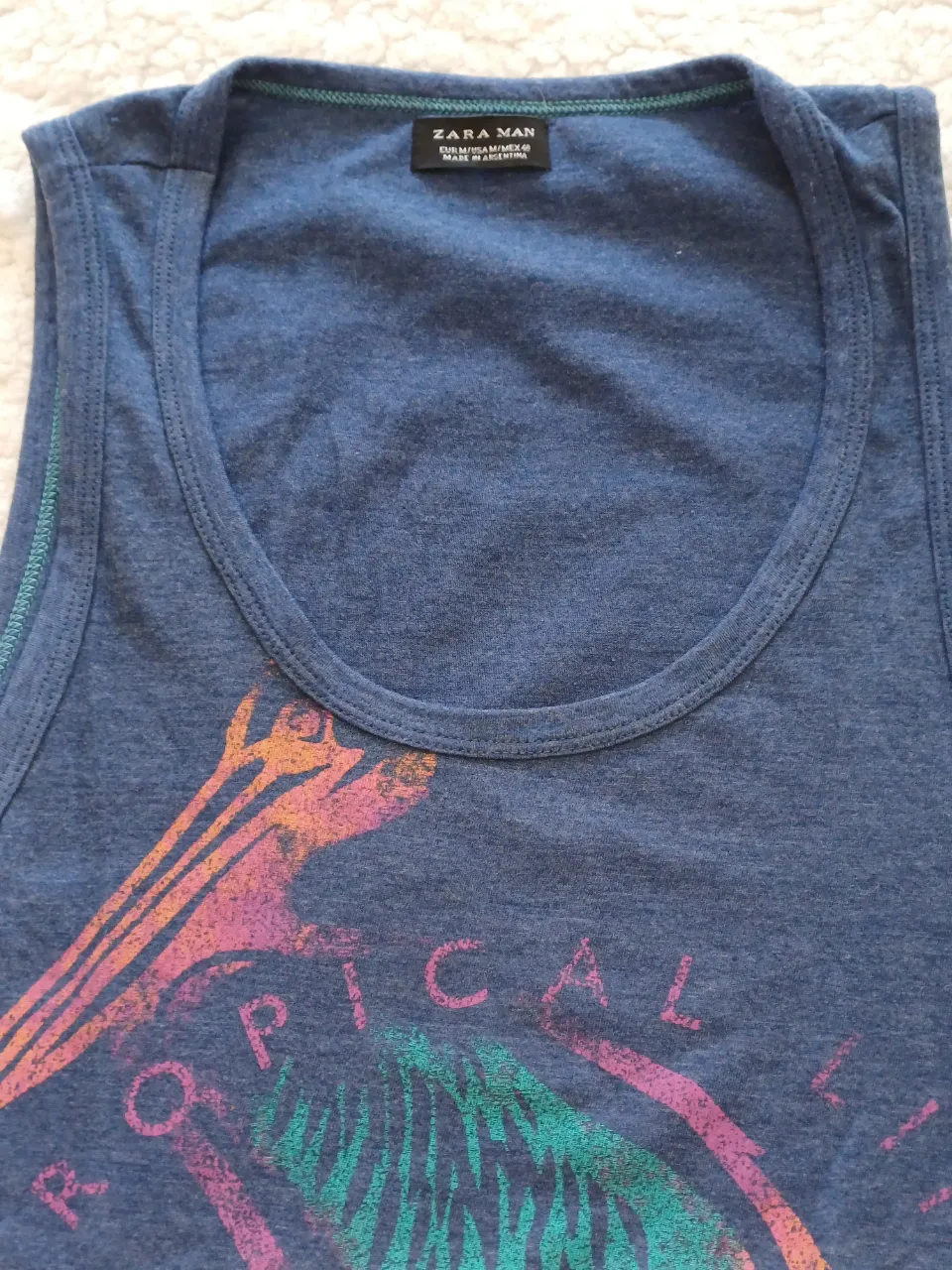 Musculosa Zara Man - Vista 2