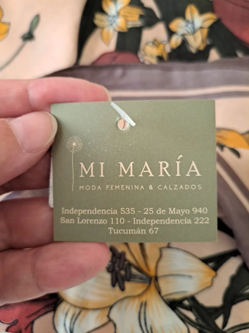 Pañuelo Mi maria - Vista 5