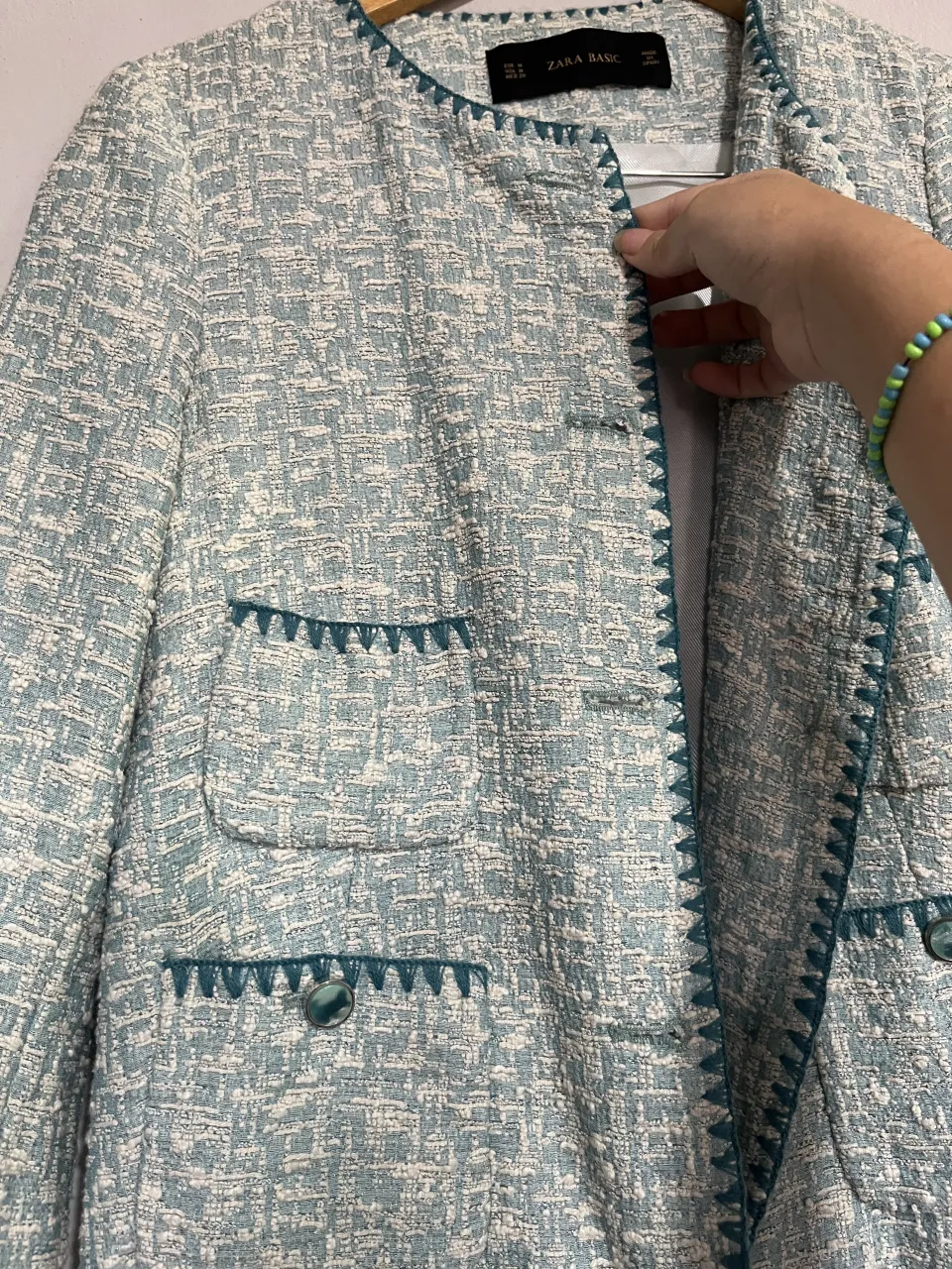 Blazer Zara Basic - Vista 5