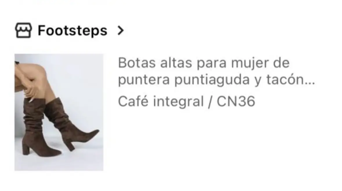 Botas Shein - Vista 3