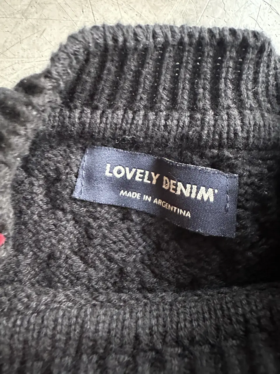 Sweater Lovely Denim - Vista 3