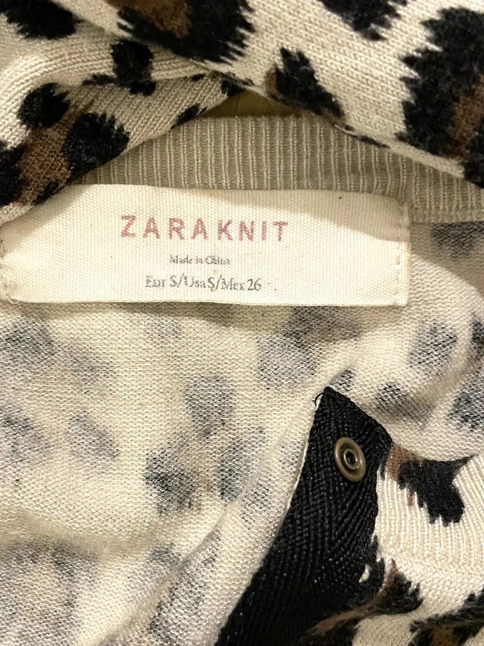 Cardigan Zara - Vista 4