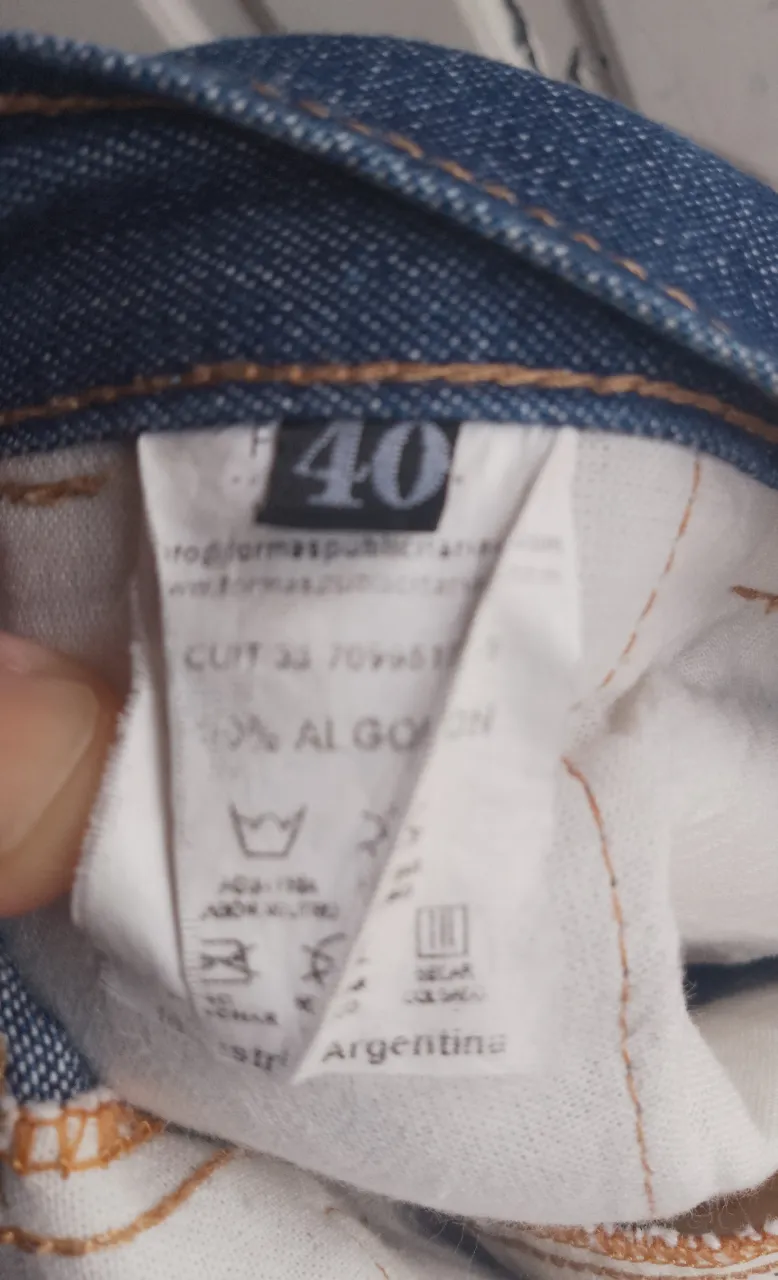 Jean Sin marca conocida - Vista 6