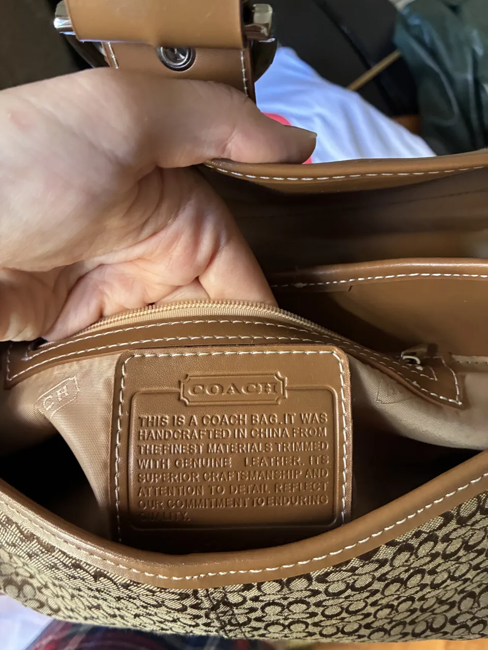 Cartera Coach - Vista 6