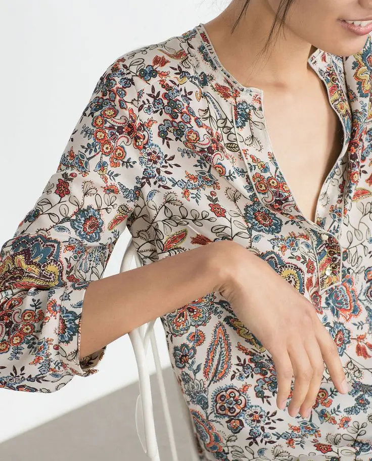 Blusa Zara Basic - Vista 4