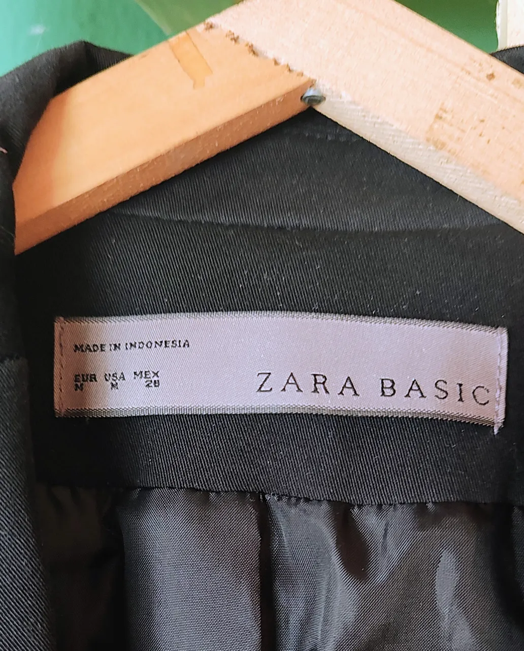 Blazer Zara Basic - Vista 3