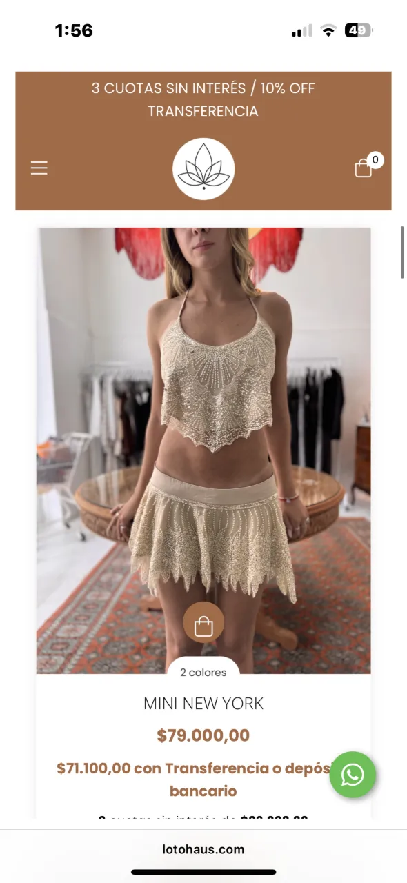 Minifalda Loto haus - Vista 10