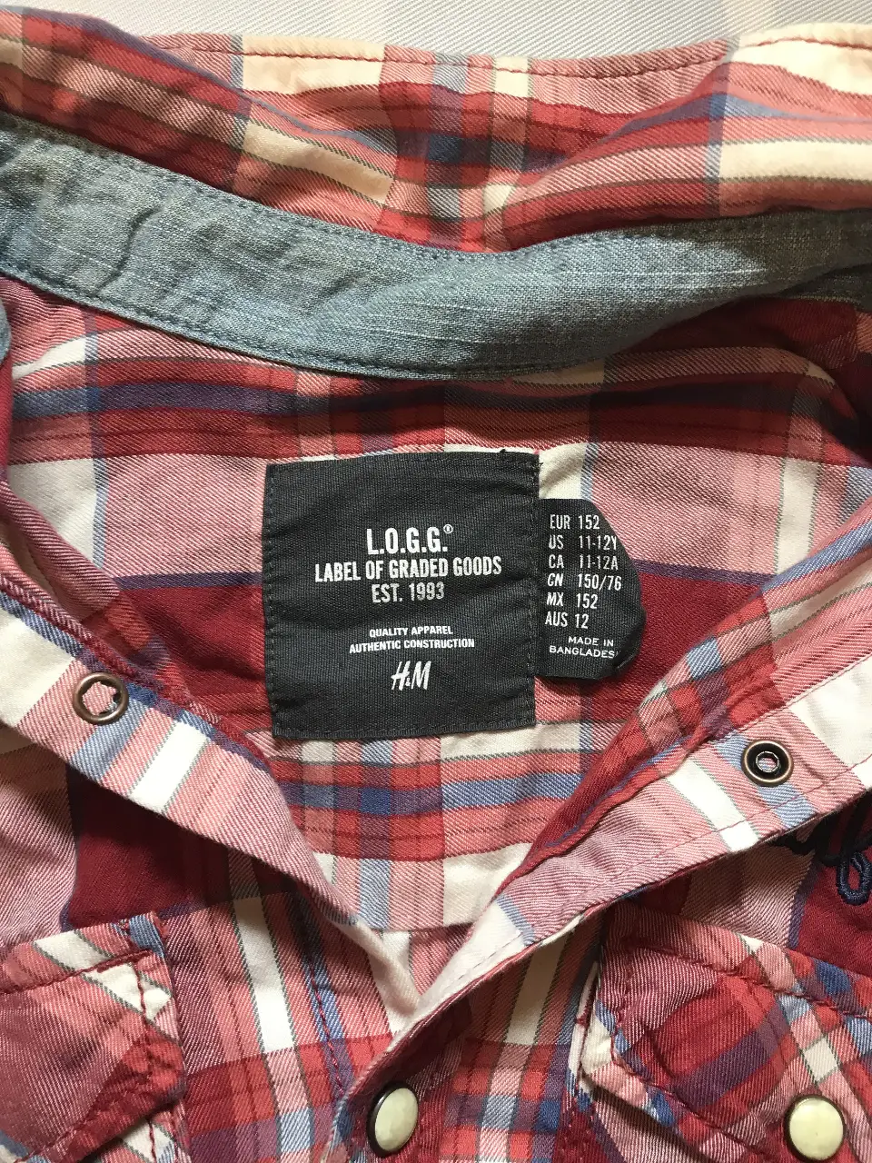Camisa manga larga H&M - Vista 3