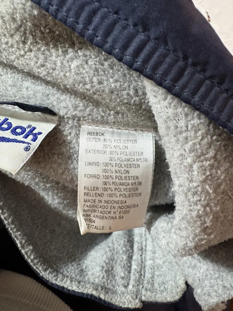 Campera Reebok - Vista 6