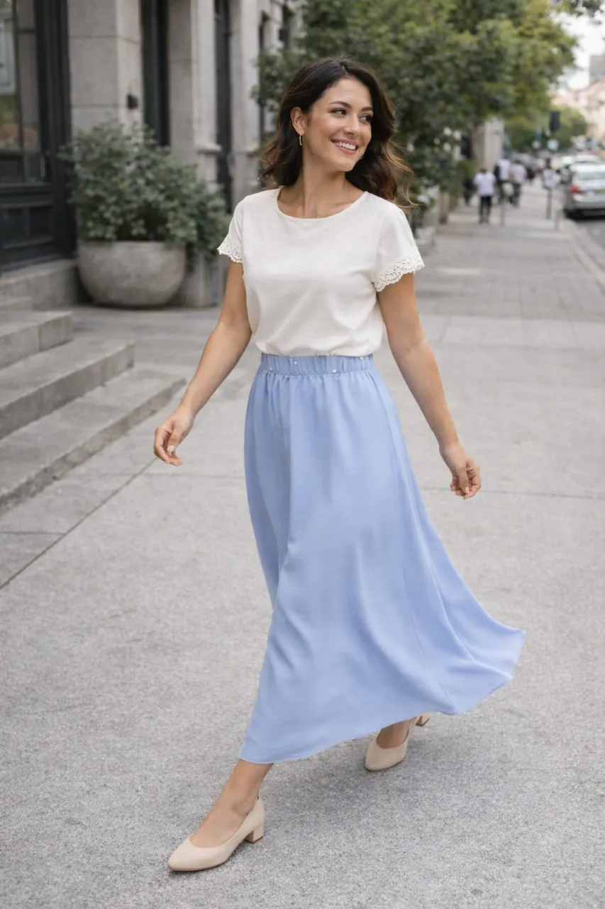 Pollera Actitud Natural - Vista 2