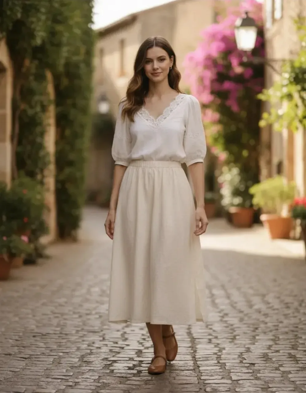 Pollera Dazy - Vista 3