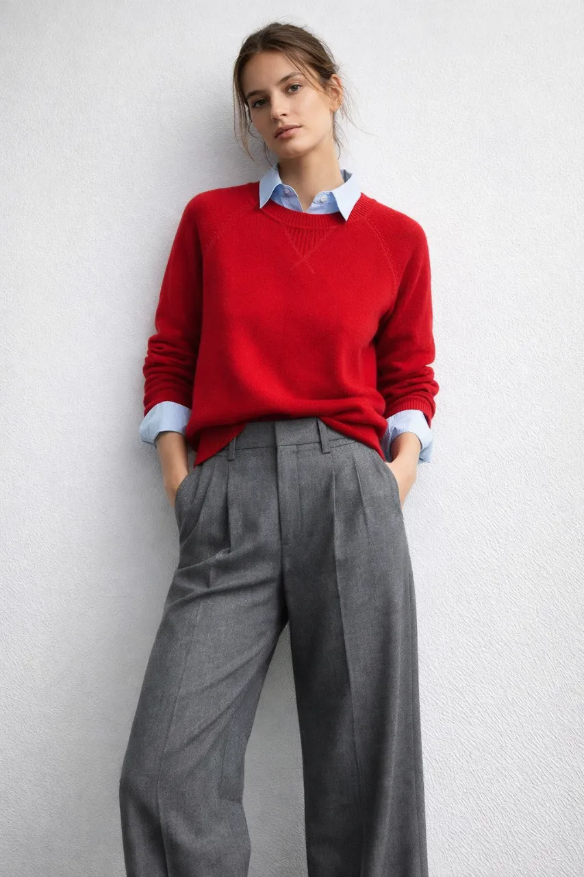 Sweater Portsaid. Talle 42/S/M. Acrílico. medoHombros 38cm. Axilas 45cm. Sisa 21cm. Mangas 60cm. Cintura 42cm. Largo 60cm. Todas las medidas ceden. Impecable. para un look casual  Perfecto para combinar con camisas y pantalones de vestir.