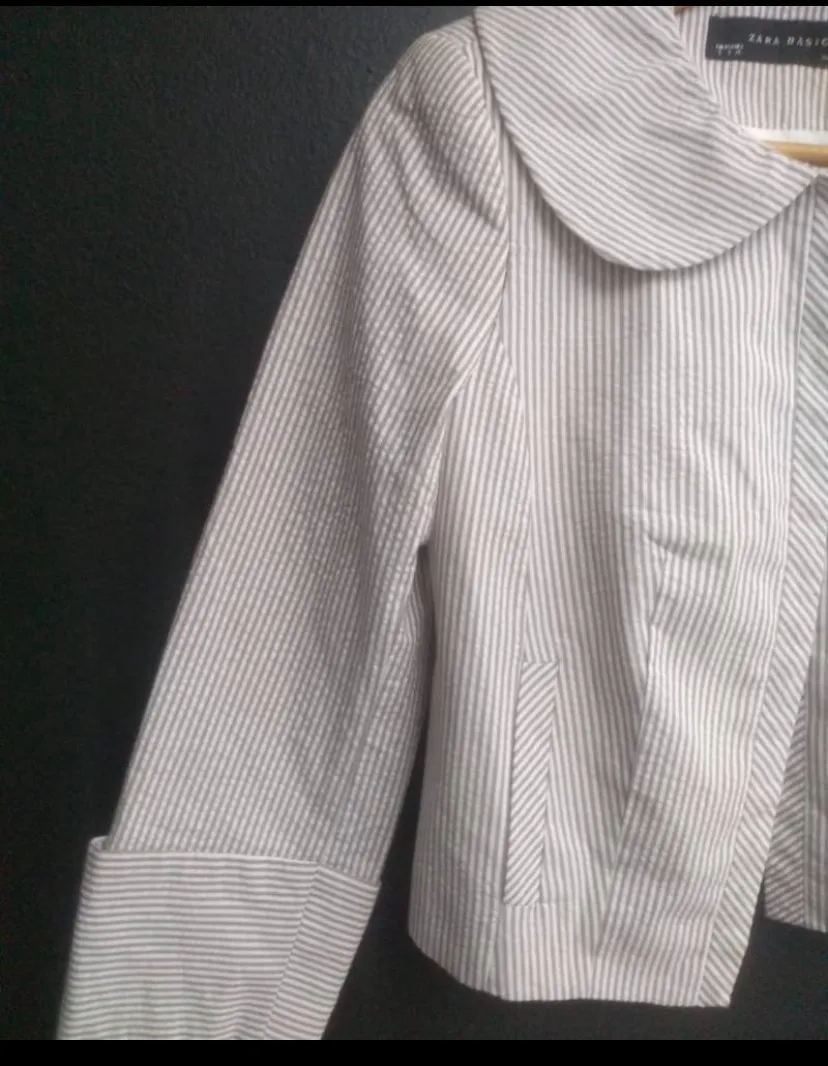 Blazer Zara Basic - Vista 5