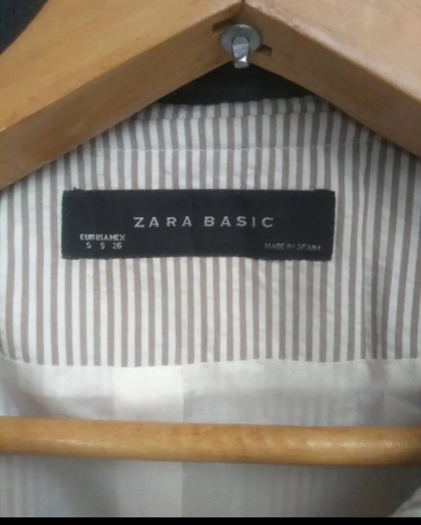 Blazer Zara Basic - Vista 4