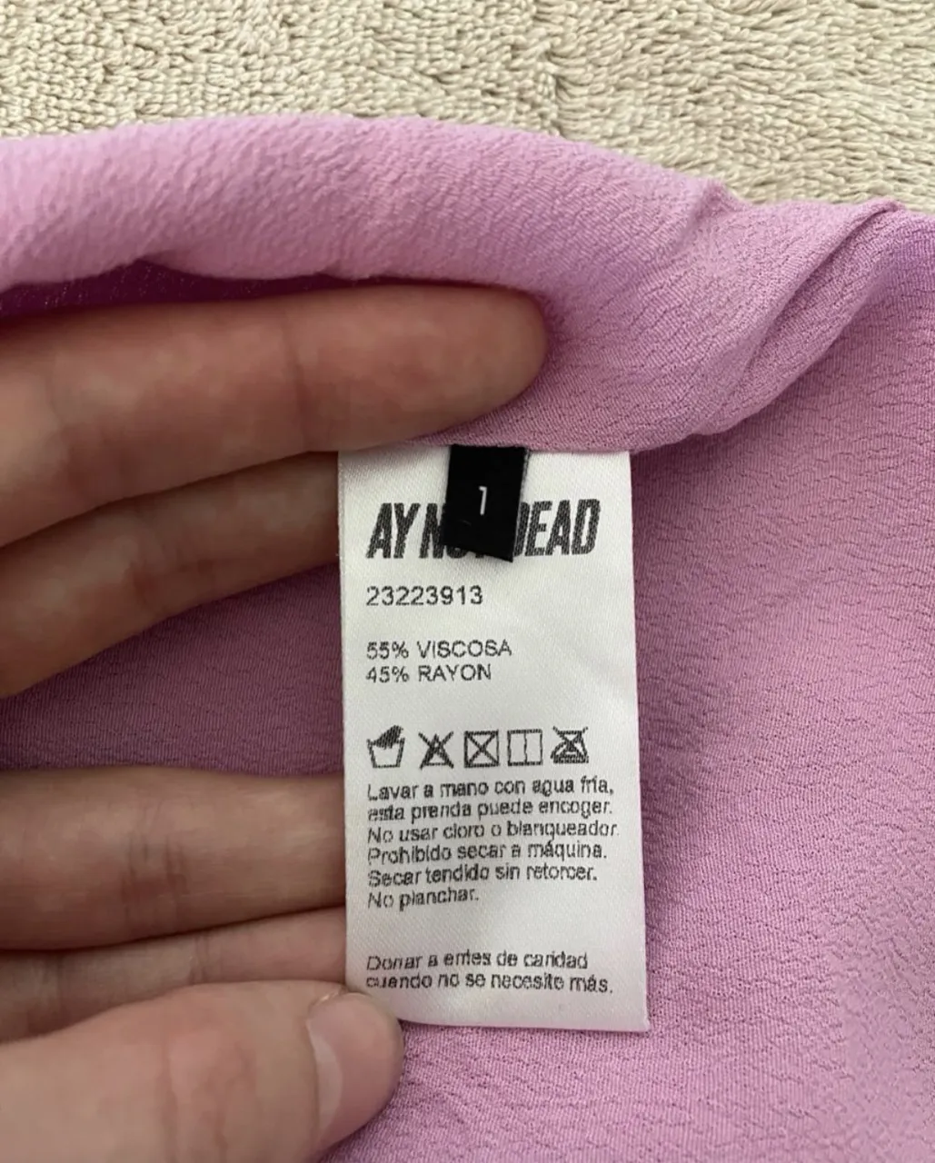 Vestido Ay Not Dead - Vista 4