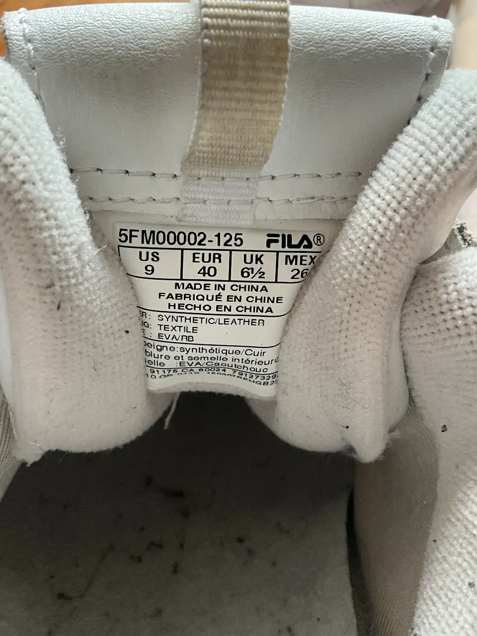Zapatillas Fila - Vista 5