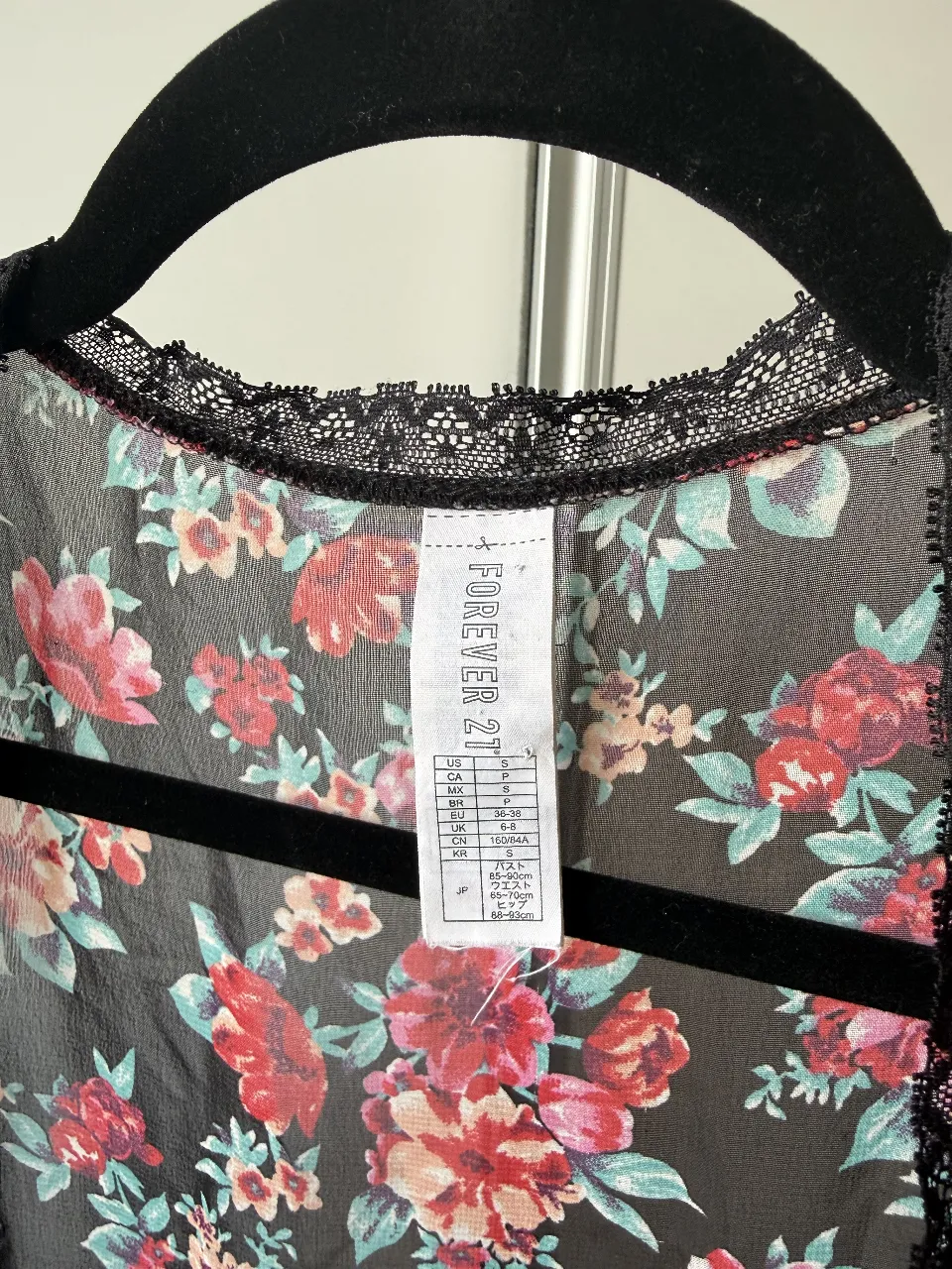 Kimono Forever 21 - Vista 4