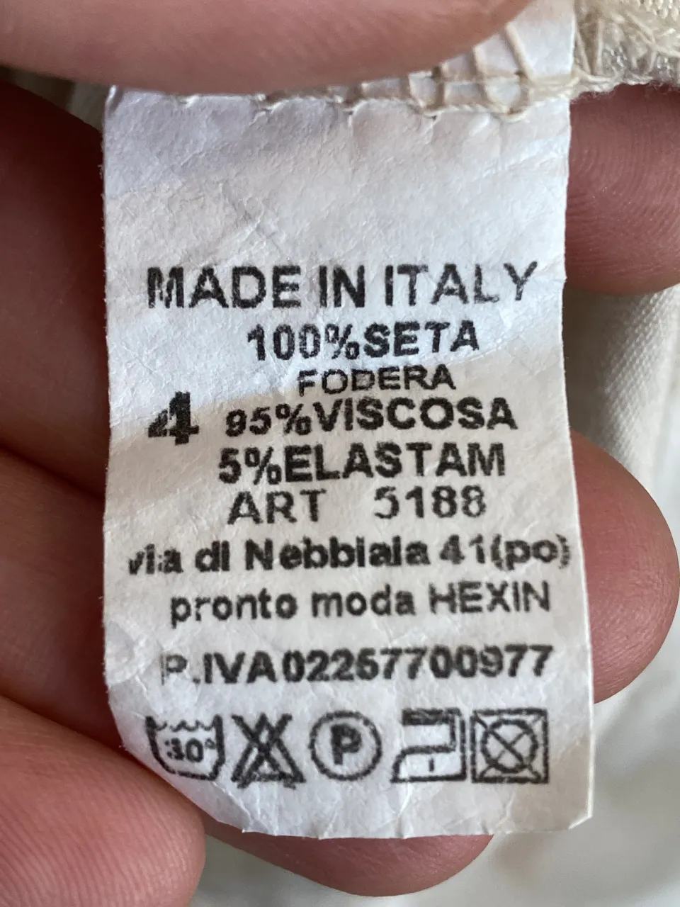 Blusa Pura seta italia - Vista 5