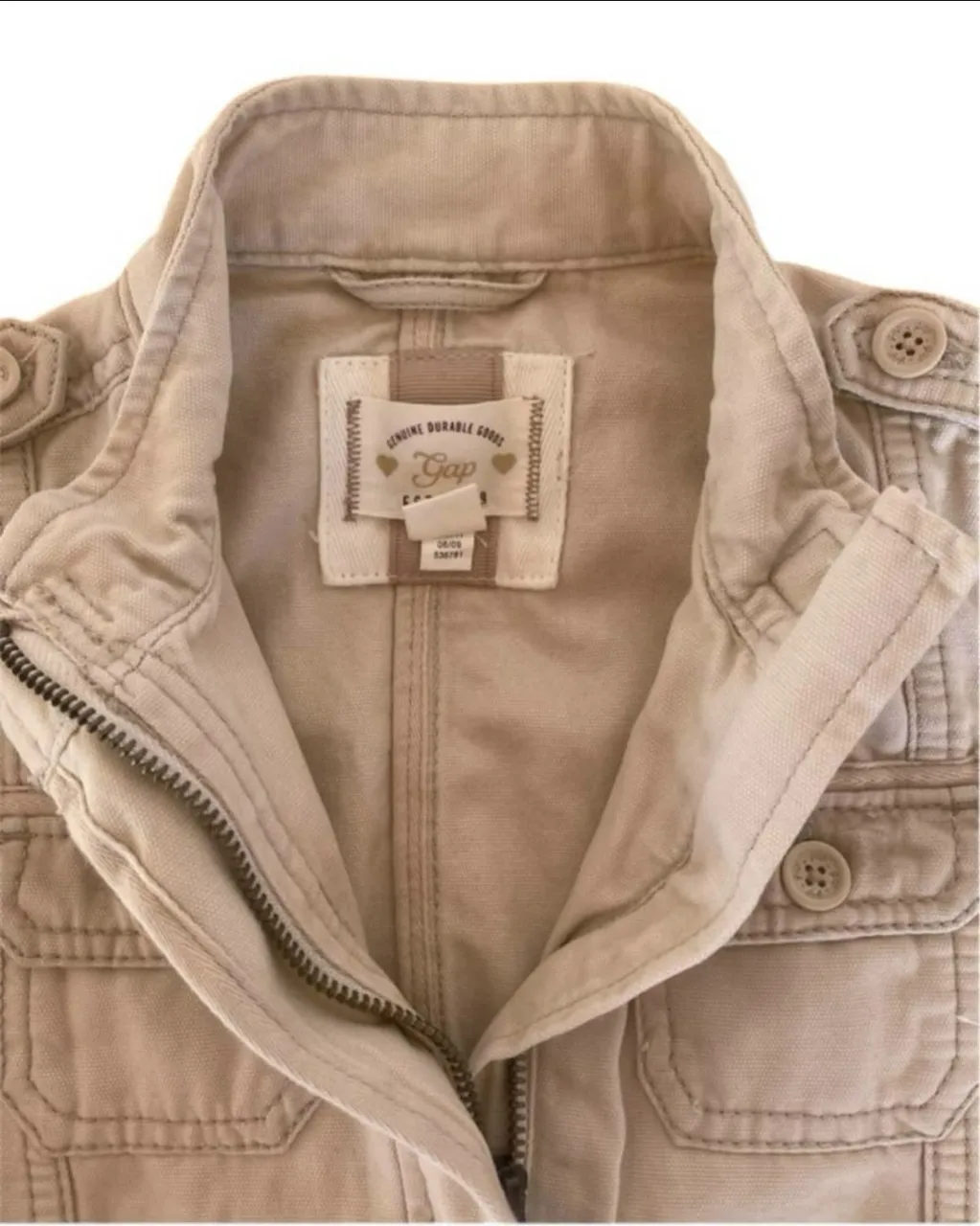 Campera de jean Gap kids - Vista 3