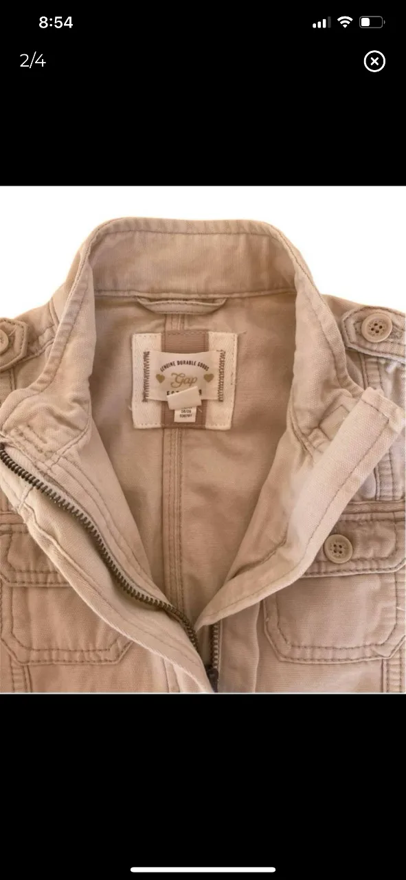 Campera de jean Gap kids