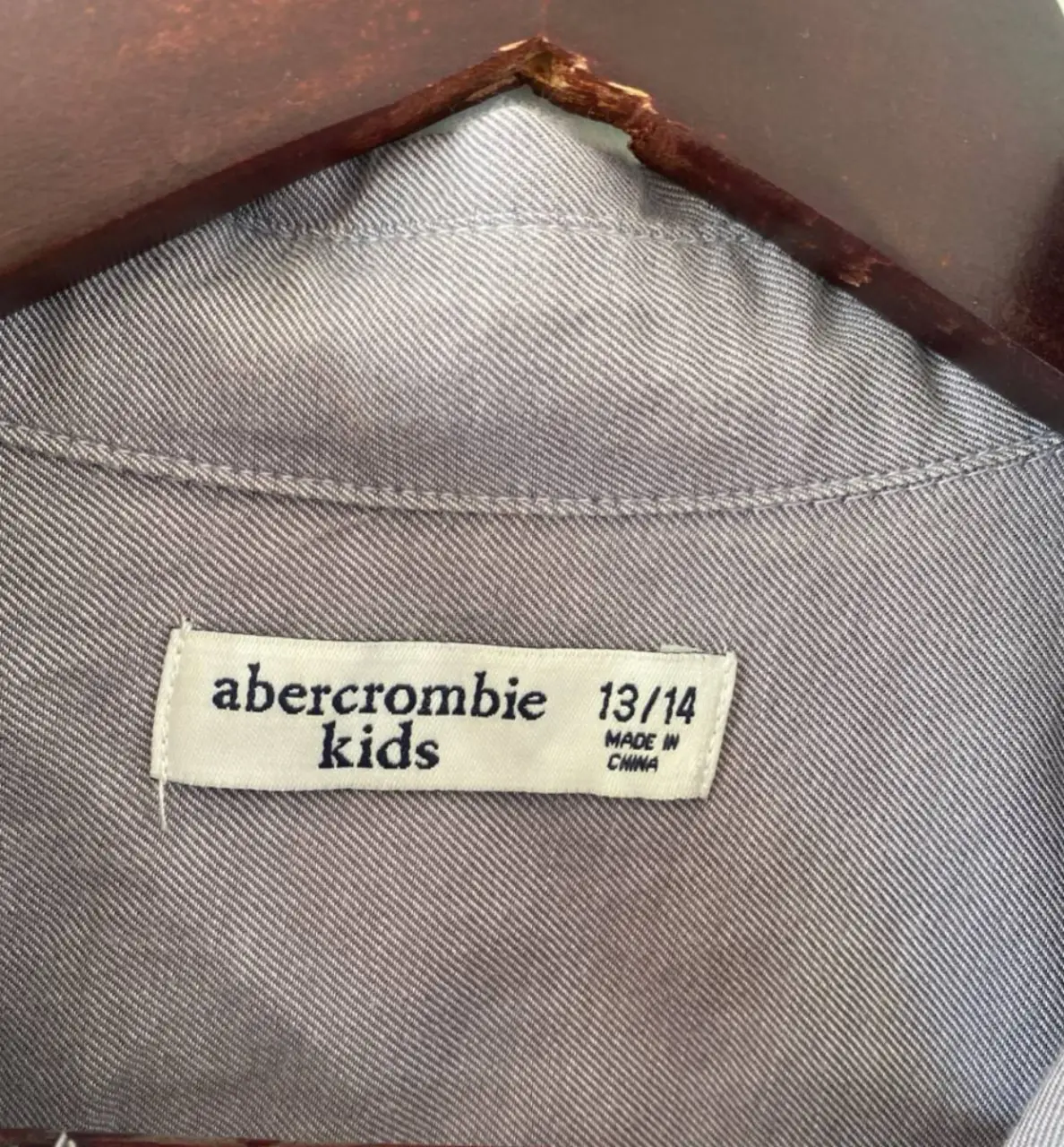 Camisa manga larga abercrombie kids - Vista 3