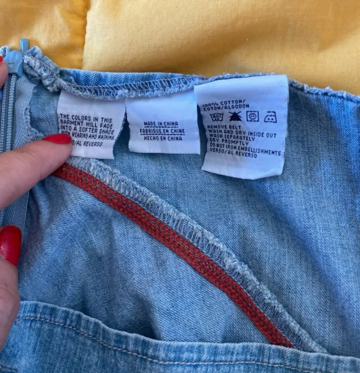 Pollera Tommy Hilfiger - Vista 4