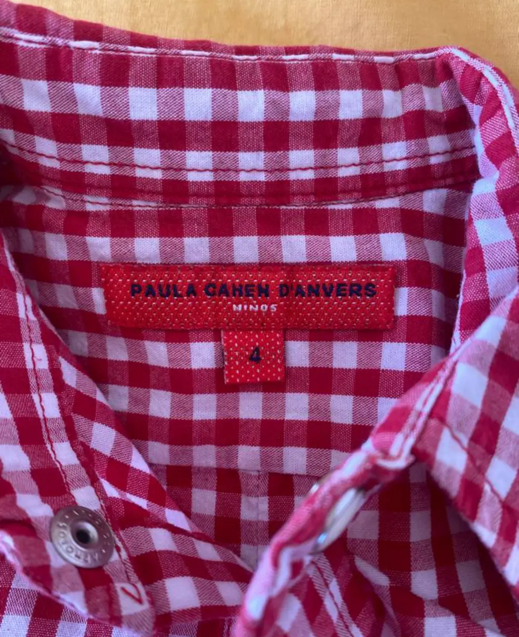 Camisa manga larga Paula cahen d’anvers kids - Vista 2