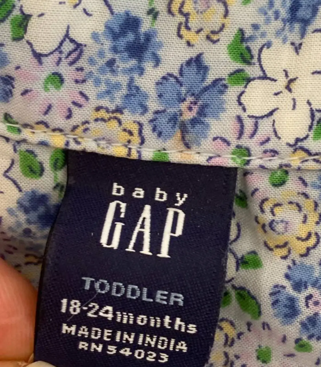 Camisa manga larga Baby gap - Vista 2