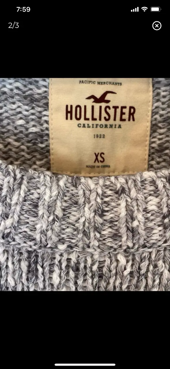 Sweater Hollister - Vista 2