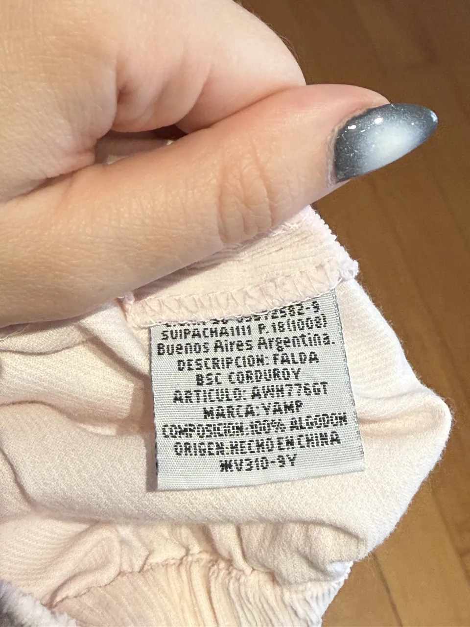 Pollera Yamp - Vista 4